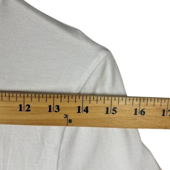 Rhône Basic White Men’s T-shirt Size S Lightweight Layering Luxurious - Picture 8 of 10